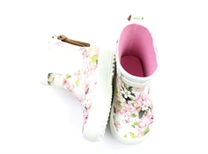 Bisgaard gummistøvle creme flowers